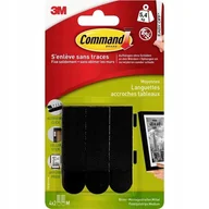 Przybory szkolne - Haczyk bezinwazyjny Command czarny - miniaturka - grafika 1