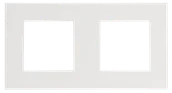Klawisze i ramki - EFAPEL QUADRO45 RAMKA 2-KROTNA BIAŁY 45920 TBR - miniaturka - grafika 1