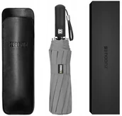 Parasole - Parasol automatyczny elegancki włókno szklane szar - miniaturka - grafika 1