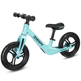 Rowerek Biegowy Bergen ZIPPY Miętowo - Czarny dla dzieci - Rowerki biegowe - miniaturka - grafika 1