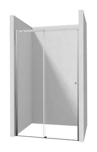 Deante Kerria Plus Drzwi prysznicowe przesuwne 200x110 cm chrom KTSP011P - Ścianki i drzwi prysznicowe - miniaturka - grafika 1