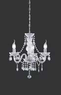 Lampy sufitowe - Reality Leuchten Przezroczysty żyrandol PERDITA, 3-pkt. - miniaturka - grafika 1