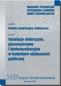 Technika - Roboty instalacyjne elektryczne. cz.D. Zeszyt 2. Instalacje elektryczne, piorunochronne i telekomunikacyjne w budynkach użyteczności publicznej . - miniaturka - grafika 1