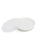 Sztućce dla dzieci - Twistshake Talerz w kolorze białym do nauki jedzenia - 430 ml - miniaturka - grafika 1