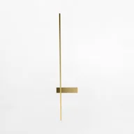 Lampy ścienne - Elegancki kinkiet LED złoty do sypialni W4100-90GD z serii ARCO - miniaturka - grafika 1