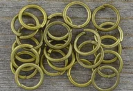 Biżuteria - akcesoria - [101010] Ogniwka otwarte 7mm kolor brąz 80szt - miniaturka - grafika 1