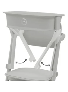 Cybex Wkładka w kolorze szarym do krzesełka "Lemo" - Krzesełka i taborety dla dzieci - miniaturka - grafika 1