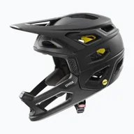 Kaski rowerowe - Kask Uvex Revolt MIPS Czarny 52-57cm - miniaturka - grafika 1