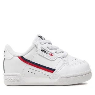 Sneakersy adidas Continental 80 I G28218 Biały - Buty dla chłopców - miniaturka - grafika 1