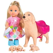 Lalki dla dziewczynek - Simba Toys Evi psia opiekunka 105733072 - miniaturka - grafika 1