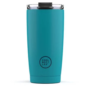 Cool Bottles Kubek termiczny 550 ml Triple cool Vivid Turquoise - Zestawy naczyń dla dzieci - miniaturka - grafika 1