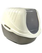 Kuwety dla kotów - PET INN Easy Cat Kuweta toaleta dla kota 54x40x40 cm latte - miniaturka - grafika 1