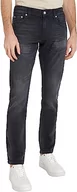 Spodnie męskie - Calvin Klein Jeans Spodnie męskie slim, Czarny jeans, 33W / 32L - miniaturka - grafika 1