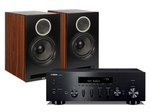 Yamaha R-N600A (czarny) + Debut Reference B6 (czarny) - Zestawy stereo - miniaturka - grafika 1