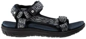Sandały męskie - Hi-Tec, sandały męskie, Hanar, r. 46, czarny - miniaturka - grafika 1