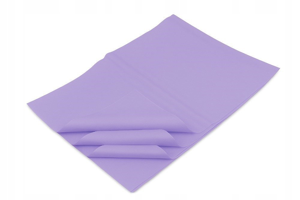 Bibuła gładka 20g 50x70cm Fioletowa Klasyczna - ozdobna - 100 arkuszy