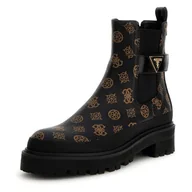 Botki damskie - Damskie Sztyblety GUESS BENSLY FLFBENFAL10-BRBLK – Czarny - miniaturka - grafika 1