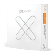 Struny gitarowe  - D'Addario 10-47 dodatkowe światło, XS 80/20 struny do gitary akustycznej pokryte brązem - miniaturka - grafika 1
