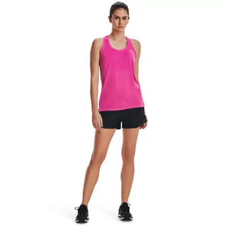 Spodnie sportowe damskie - Damskie spodenki treningowe Under Armour Play Up Shorts 3.0 TriCo Nov - czarne - UNDER ARMOUR - grafika 1