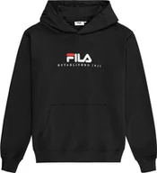 Bluzy męskie - Bluza Fila Valsera czarna FAU0227 80010 XL - miniaturka - grafika 1
