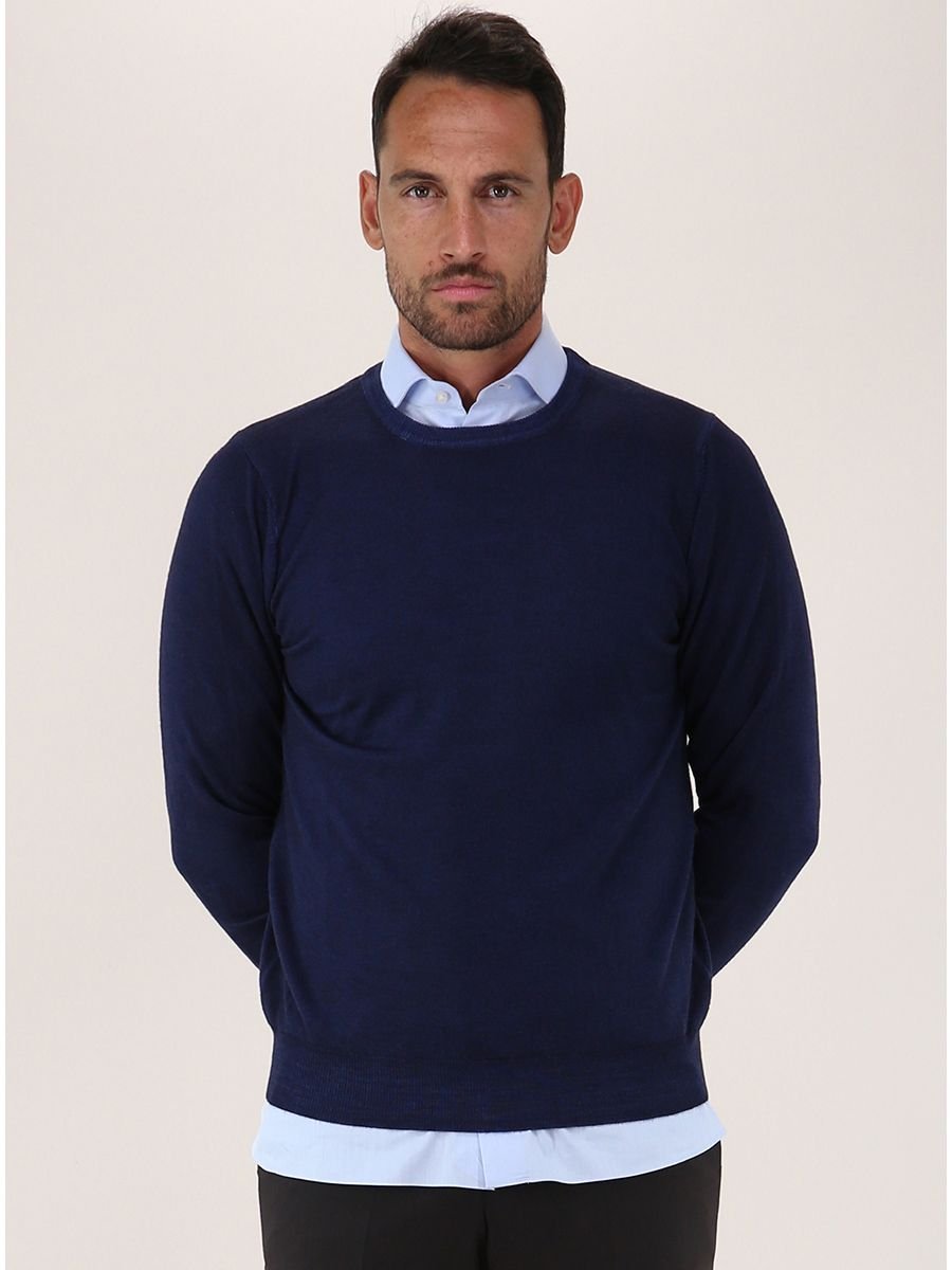 maglie uomo jeordie's 86610 giro acid s/toppe 402 blue navy