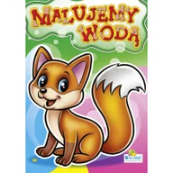 Kolorowanki, wyklejanki - Kolorowanka wodna. Malujemy wodą. Lisek 873 - miniaturka - grafika 1