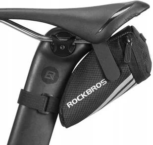 Rockbros - Torebka Rowerowa Podsiodłowa Na Rzep, bikepacking - Sakwy rowerowe - miniaturka - grafika 1