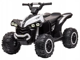 Quad na Akumulator 12V 2x45W Światła Led Muzyka Pilot 2,4G Biały - Pojazdy elektryczne dla dzieci - miniaturka - grafika 1
