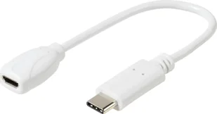 Adapter USB Vivanco Vivanco adapter USB-C - microUSB 37558 - Adaptery i przejściówki - miniaturka - grafika 1