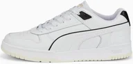 Sneakersy damskie - Buty damskie sportowe Puma RBG Game Low r.37 Skórzane Białe Sneakersy - miniaturka - grafika 1