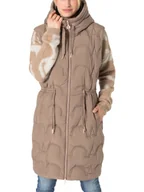 Kamizelki damskie - Timezone Kamizelka pikowana w kolorze beżowym - miniaturka - grafika 1