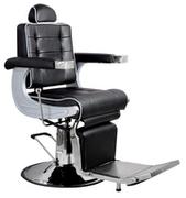 Fotele fryzjerskie - Barber King Fotel fryzjerski barberski hydrauliczny do salonu fryzjerskiego barber shop Areus Barberking w 24H ENZO-002 - miniaturka - grafika 1