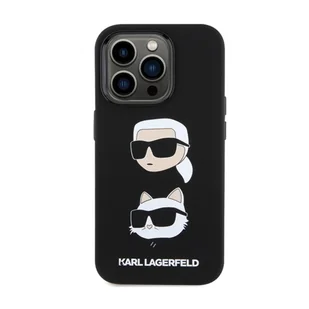 Karl Lagerfeld KLHCP15LSDHKCNK iPhone 15 Pro 6.1" czarny/black Silicone Karl&Choupette Head - Etui i futerały do telefonów - miniaturka - grafika 21