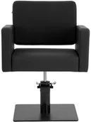 Fotele fryzjerskie - Gabbiano fotel fryzjerski Vitoria czarny - miniaturka - grafika 1