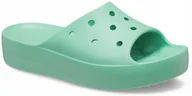 Klapki i japonki damskie - Klapki Damskie Buty Crocs Platform Slide 39-40 - miniaturka - grafika 1