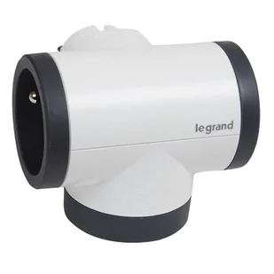 Legrand Rozgałęziacz potrójny obrotowy 2X2P+Z+USB - Przedłużacze i rozgałęźniki - miniaturka - grafika 1