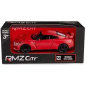 Kolekcjonerskie modele pojazdów - Daffi Model metalowy RMZ NIssan GT-R czerwony matowy GXP-792270 - miniaturka - grafika 1