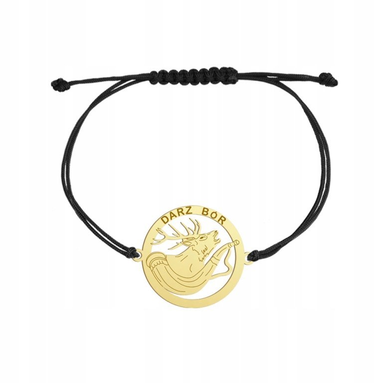Pozłacana Bransoletka DARZ BÓR GRAWER GRATIS