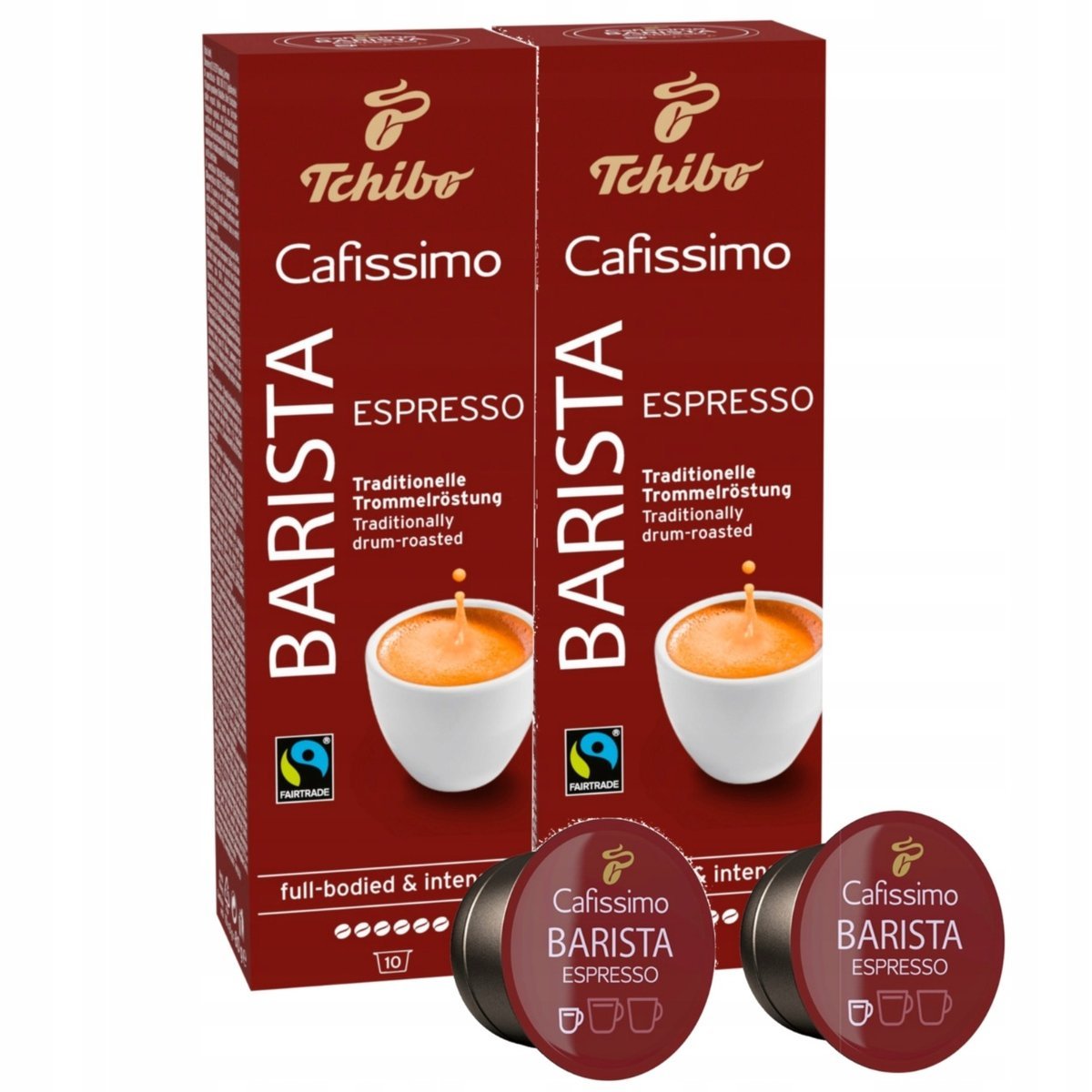 Tchibo Cafissimo Barista Espresso 10x2 Kapsułki Arabika Zestaw