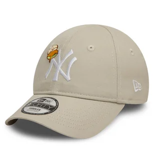 Czapka z daszkiem New Era Jr Icon 9FORTY New York Yankees 60595414 Beżowy - Czapki dla dzieci - miniaturka - grafika 1