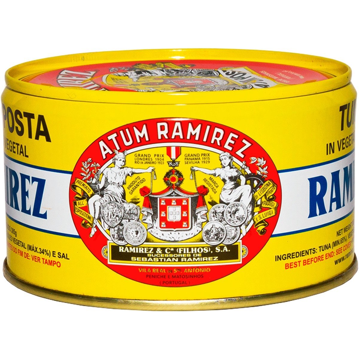 RAMIREZ ATUM – TUŃCZYK W OLEJU 385 g STEK Z TUŃCZYKA W PUSZCE