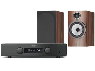 Hegel H95 (czarny) + 706 S3 (mokka) - Zestawy stereo - miniaturka - grafika 1