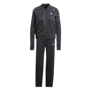 Damski Dres ADIDAS W TEAMSPORT TS IX1106 – Czarny - Spodnie damskie - miniaturka - grafika 1