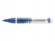Kredki, ołówki, pastele i pisaki - Talens PISAK ECOLINE BRUSH PEN: 508 PRUSSIAN BLUE 11505080 - miniaturka - grafika 1