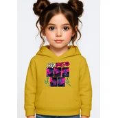 Bluzy dla dziewczynek - BLUZA DZIECIĘCA HUNTRIX SAJA BOYS 104 Z KAPTUREM BAWEŁNIANA JAKOŚĆ - miniaturka - grafika 1