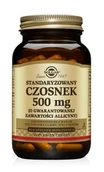Suplementy diety - Solgar Solgar Standaryzowany Czosnek 500 mg Gwarantowany potencjał alicyny 90 kapsułek - miniaturka - grafika 1