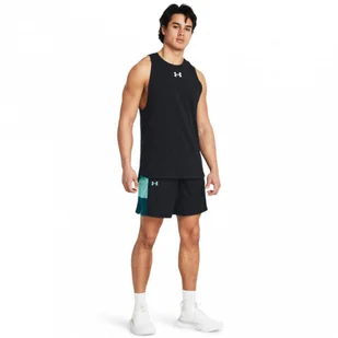 Męskie spodenki do koszykówki Under Armour UA Baseline Short - czarne - UNDER ARMOUR - Spodnie sportowe męskie - miniaturka - grafika 1