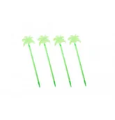 Dekoracje i nakrycia stołu na imprezę - MIESZADEŁKA PALMY 23CM 10 SZT. - miniaturka - grafika 1