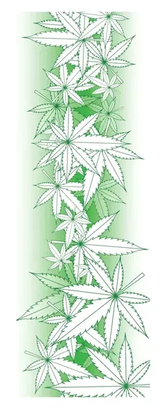 Tkanina gotowa do Leżaka Klasycznego Cannabis Green San-Drew KN60