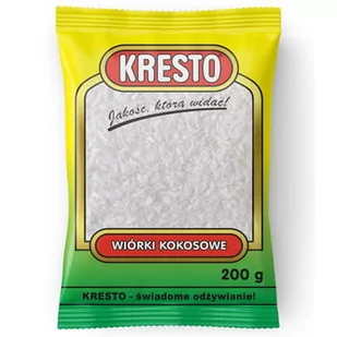 Kresto WIÓRKI KOKOSOWE 200 G zakupy dla domu i biura 35938331 - Bakalie - miniaturka - grafika 1